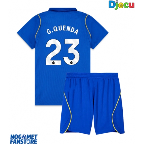 Chelsea Geovany Quenda #23 Domaci Dres za djecu 2026-27 Kratak Rukav (+ Kratke hlače)